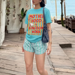 ChaoticClub Motherhood Is Kingdom Work Neon T-shirt