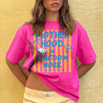 ChaoticClub Motherhood Is Kingdom Work Neon T-shirt