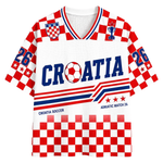 ChaoticClub Croatia Soccer Personalized Mesh Jersey