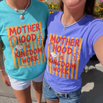 ChaoticClub Motherhood Is Kingdom Work Neon T-shirt