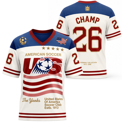 ChaoticClub 1913 United States 90s Personalized Soccer Jersey