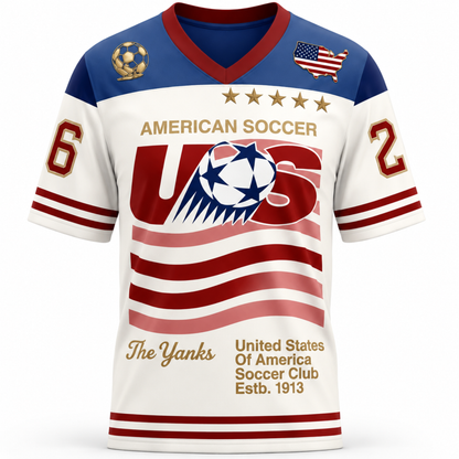 ChaoticClub 1913 United States 90s Personalized Soccer Jersey