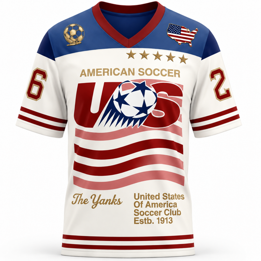 ChaoticClub 1913 United States 90s Personalized Soccer Jersey