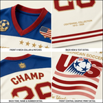 ChaoticClub 1913 United States 90s Personalized Soccer Jersey