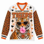 Chaotic Club Mascot Bubblegum Game Day Long Sleeve Mesh Jersey