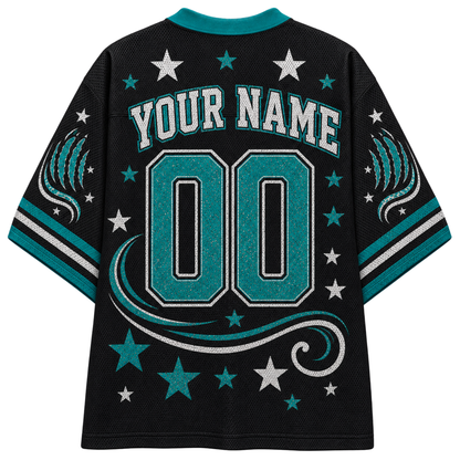 Chaotic Club Mascot Vintage Swirl Game Day Sports Mesh Jersey
