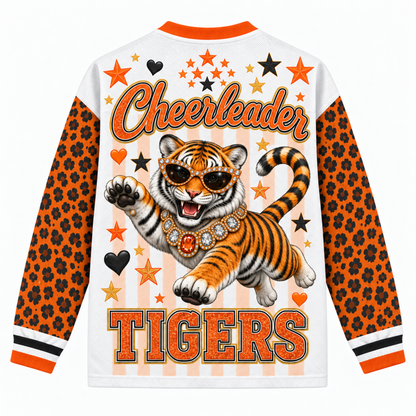 Chaotic Club Mascot Bubblegum Game Day Long Sleeve Mesh Jersey