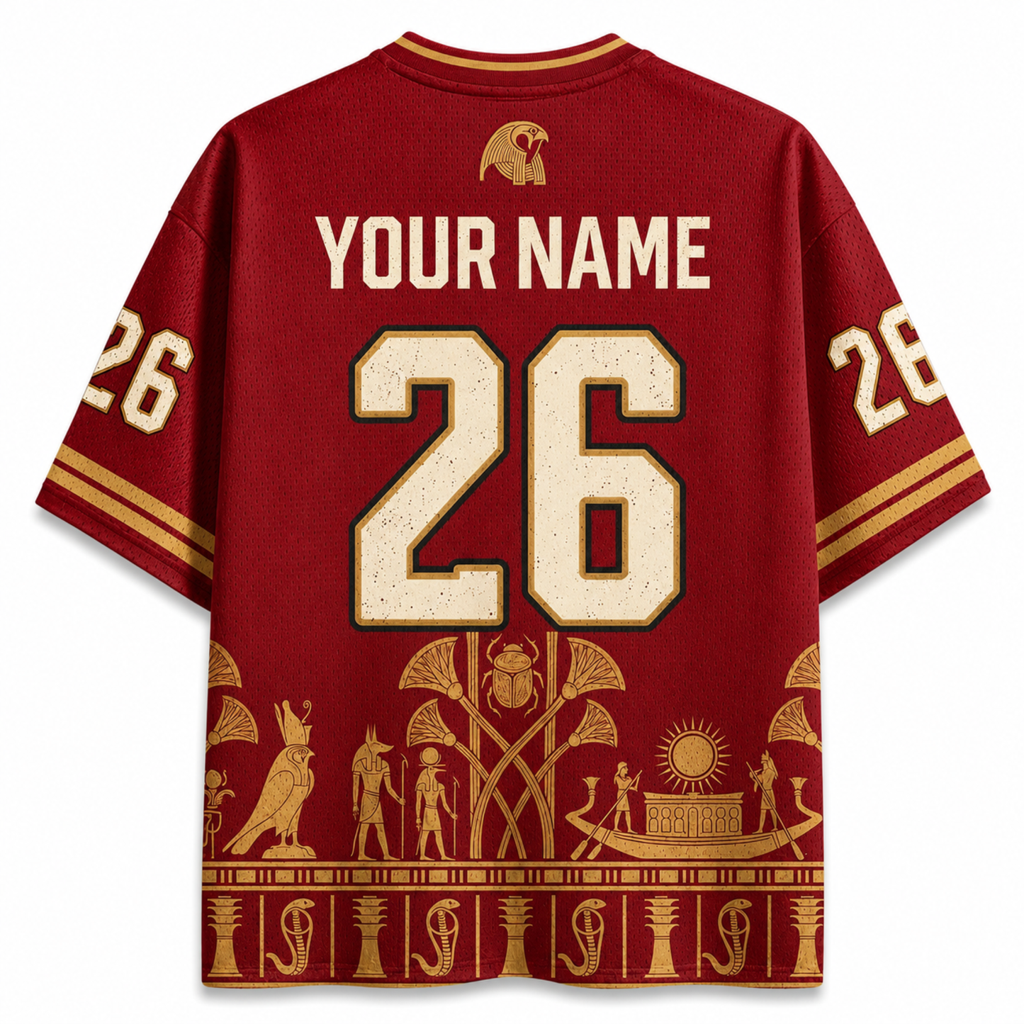 ChaoticClub Egypt Soccer Personalized Mesh Jersey