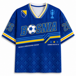 ChaoticClub Bosnia Soccer Personalized Mesh Jersey