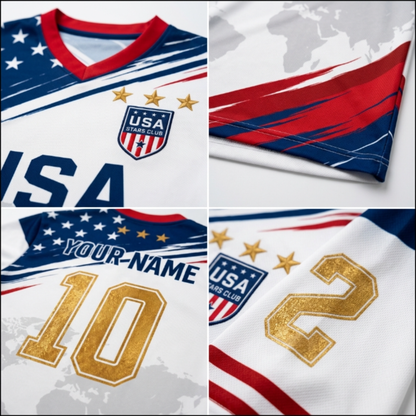ChaoticClub USA Star Personalized Soccer Jersey