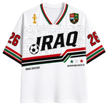 ChaoticClub Iraq Soccer Personalized Mesh Jersey