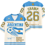 ChaoticClub Argentina Soccer Champ Mesh Jersey