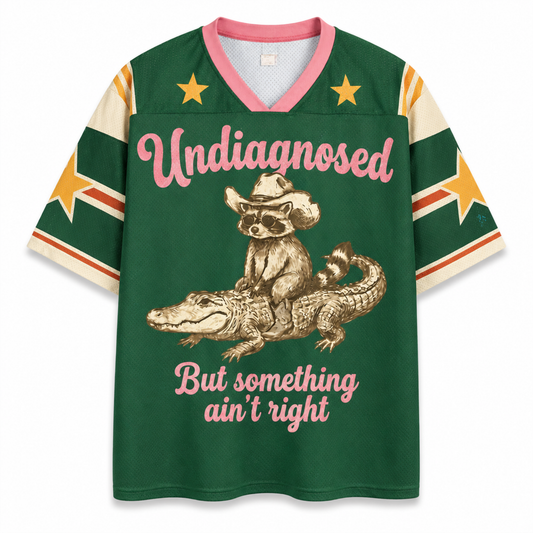 ChaoticClub Undiagnosed But Something Ain't Right  Mesh Jersey