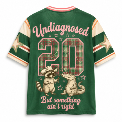 ChaoticClub Undiagnosed But Something Ain't Right  Mesh Jersey