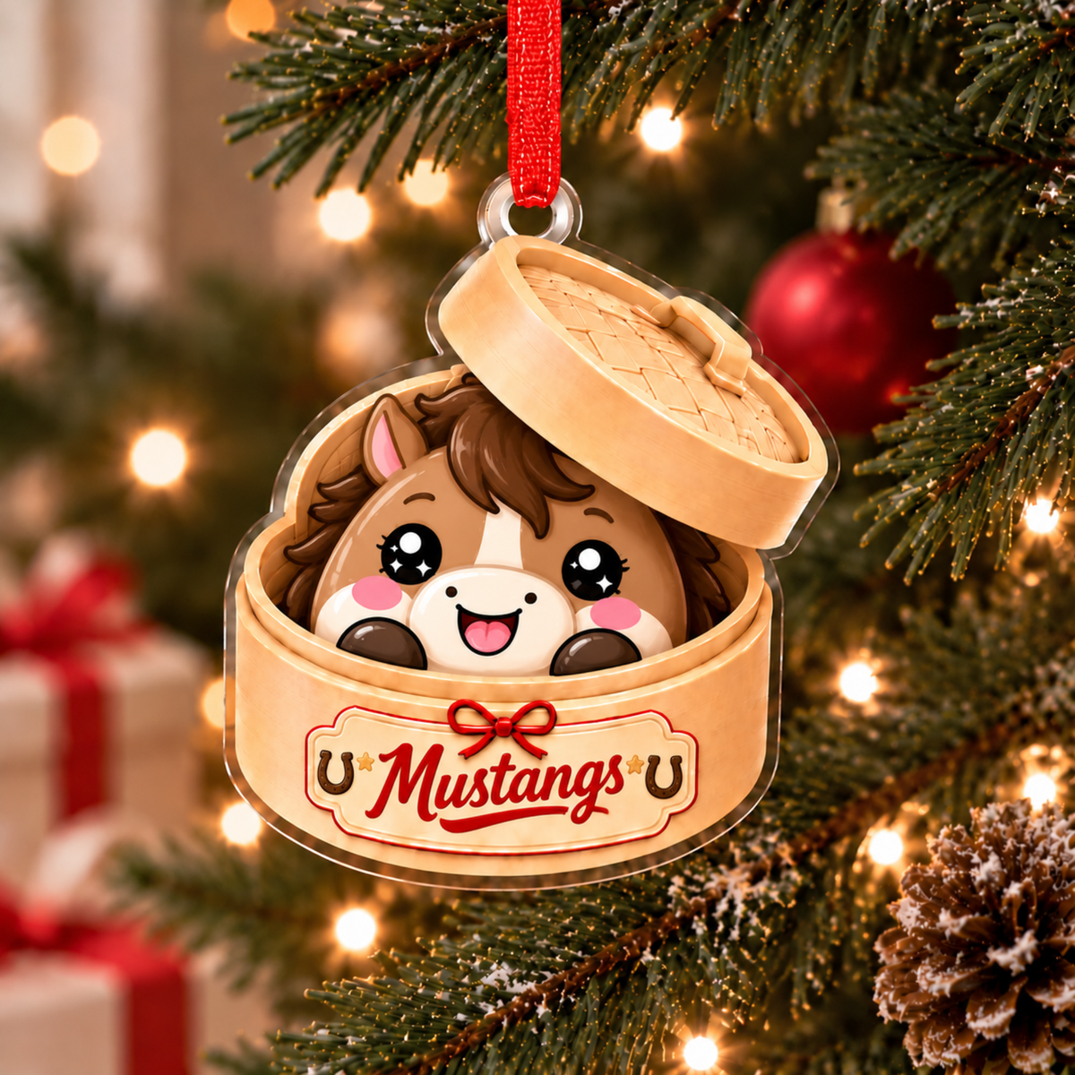 Chaotic Club Custom Mascot Dumpling Ornament