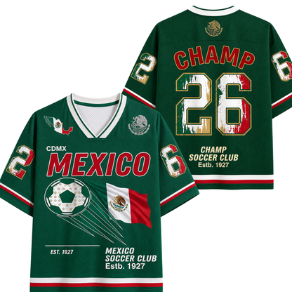 ChaoticClub Mexico Soccer Champ Mesh Jersey