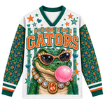 Chaotic Club Mascot Bubblegum Game Day Long Sleeve Mesh Jersey