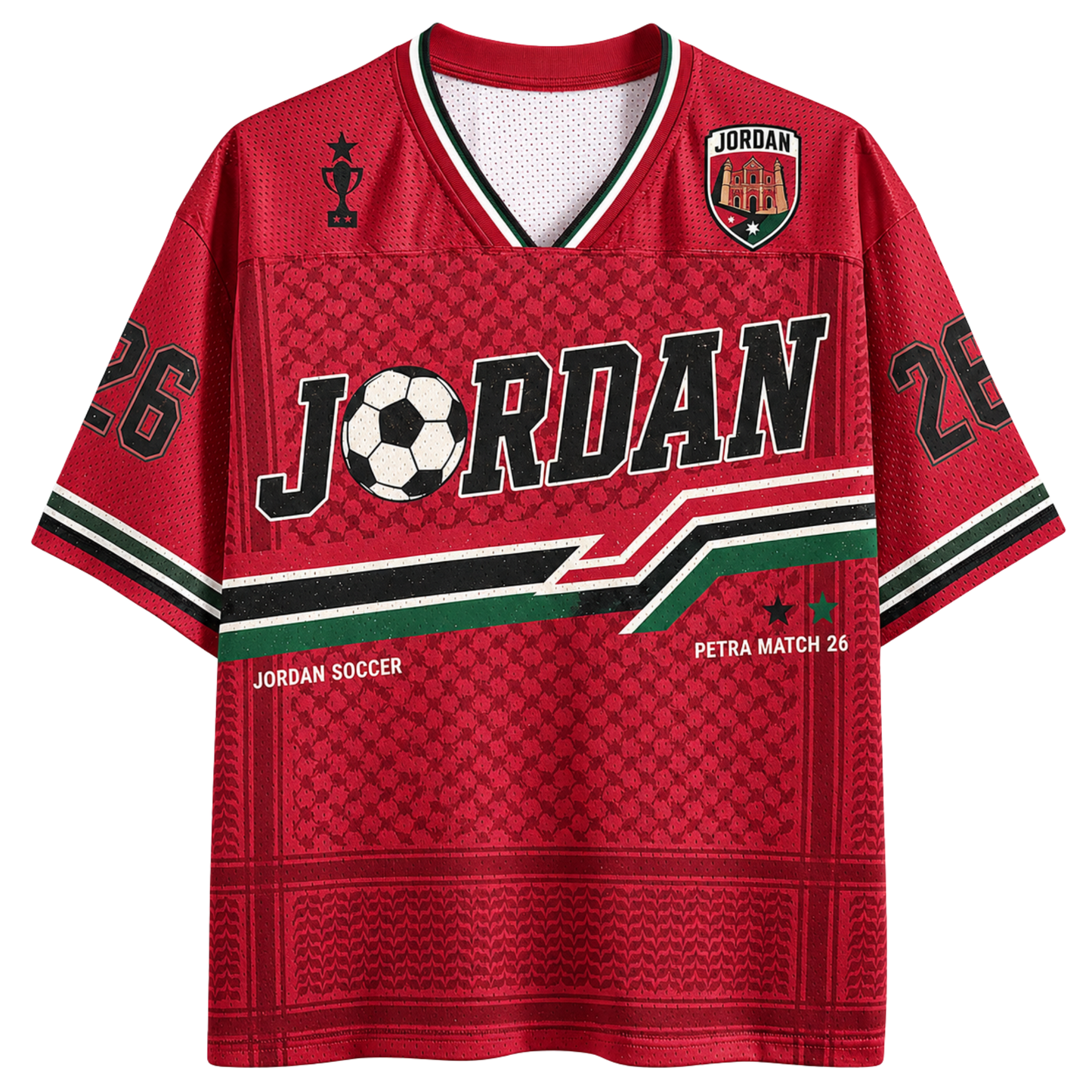 ChaoticClub Jordan Soccer Jersey Mesh Jersey