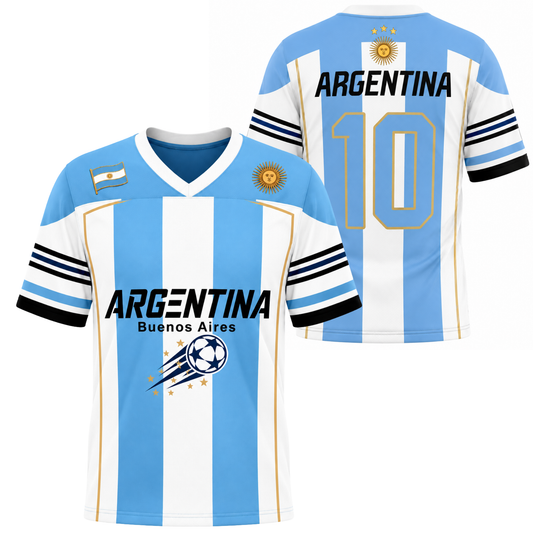 ChaoticClub Argentina Personalized Soccer Jersey