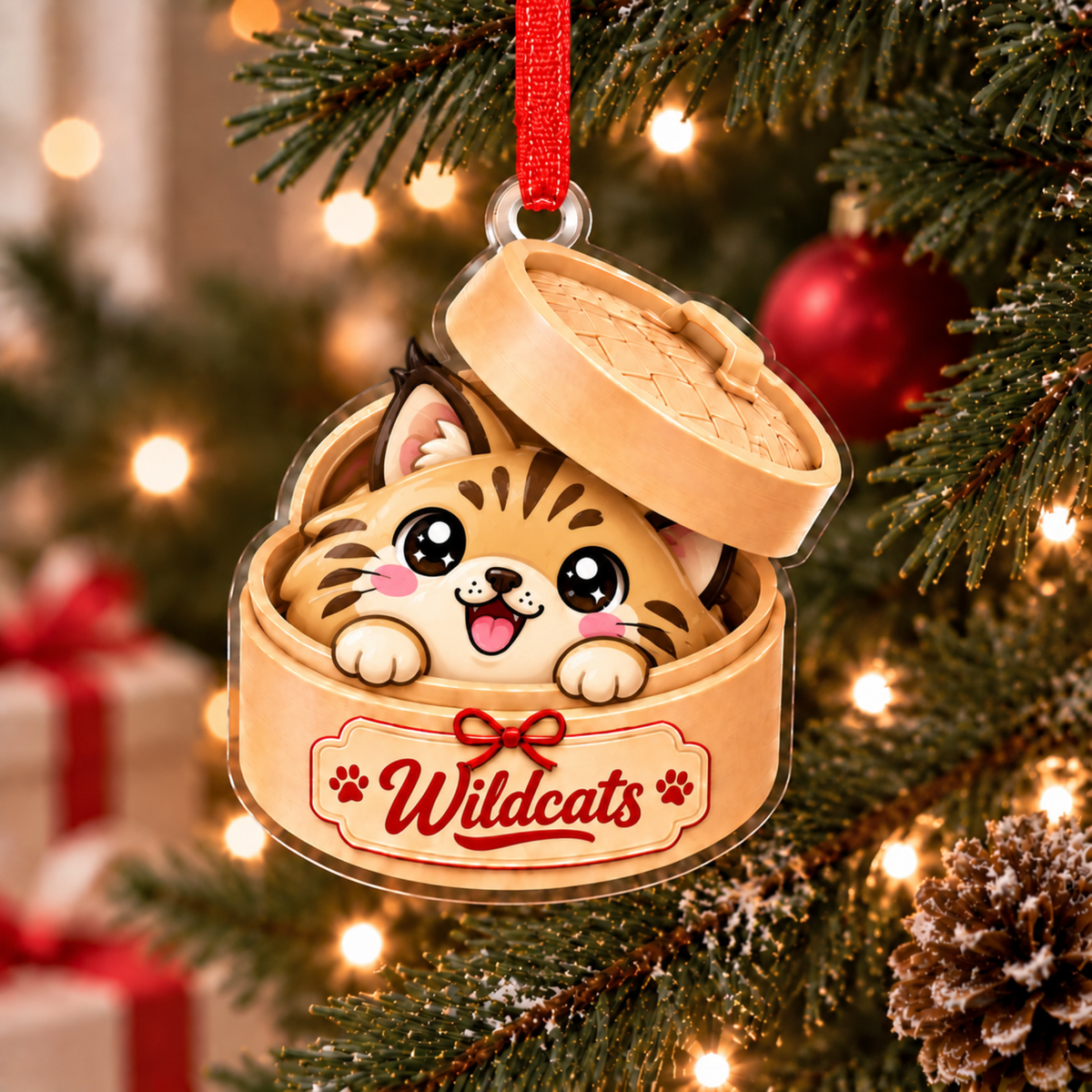Chaotic Club Custom Mascot Dumpling Ornament