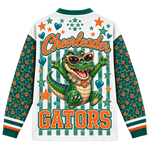Chaotic Club Mascot Bubblegum Game Day Long Sleeve Mesh Jersey