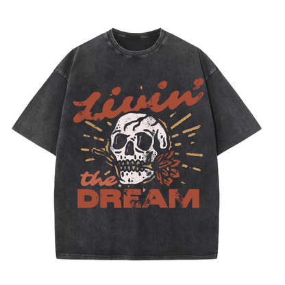 ChaoticClub Livin' the Dream Washed T- shirt