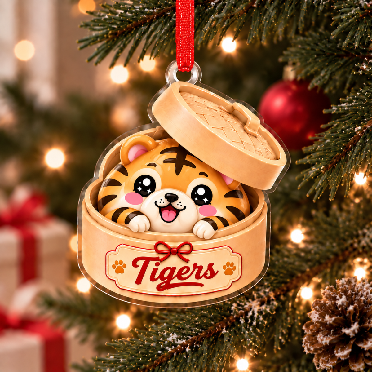 Chaotic Club Custom Mascot Dumpling Ornament