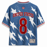 ChaoticClub Retro USA Soccer Star Vintage Mesh Jersey