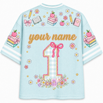 ChaoticClub School Mascot Floral Personalized Mesh Jersey