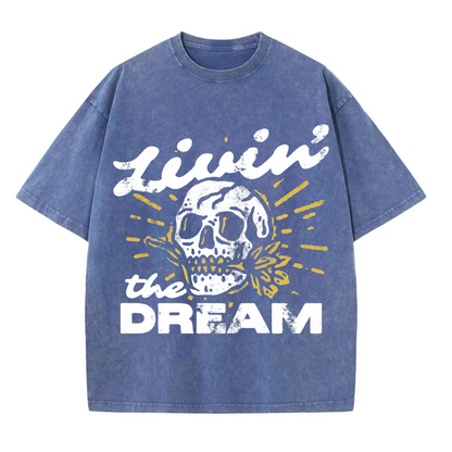 ChaoticClub Livin' the Dream Washed T- shirt