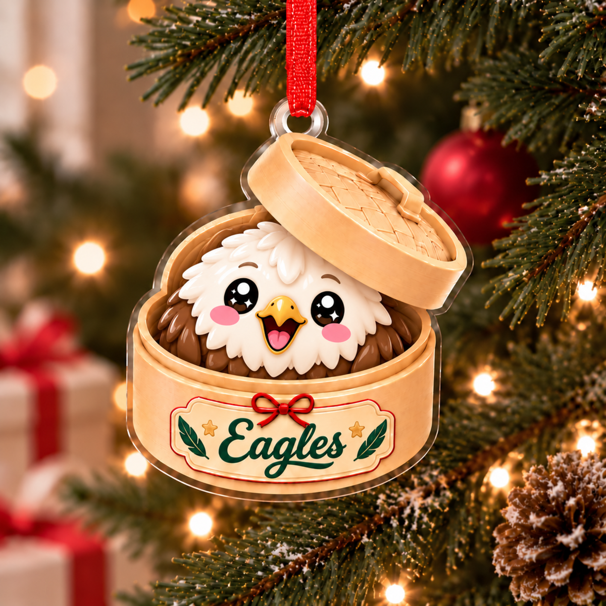 Chaotic Club Custom Mascot Dumpling Ornament
