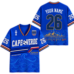 ChaoticClub Cape Verde Soccer Jersey Mesh Jersey