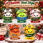 Chaotic Club Custom Sports Dumpling Ornament
