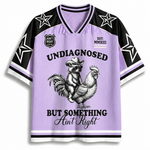 ChaoticClub Undiagnosed But Something Aint Right Humor Mesh Jersey