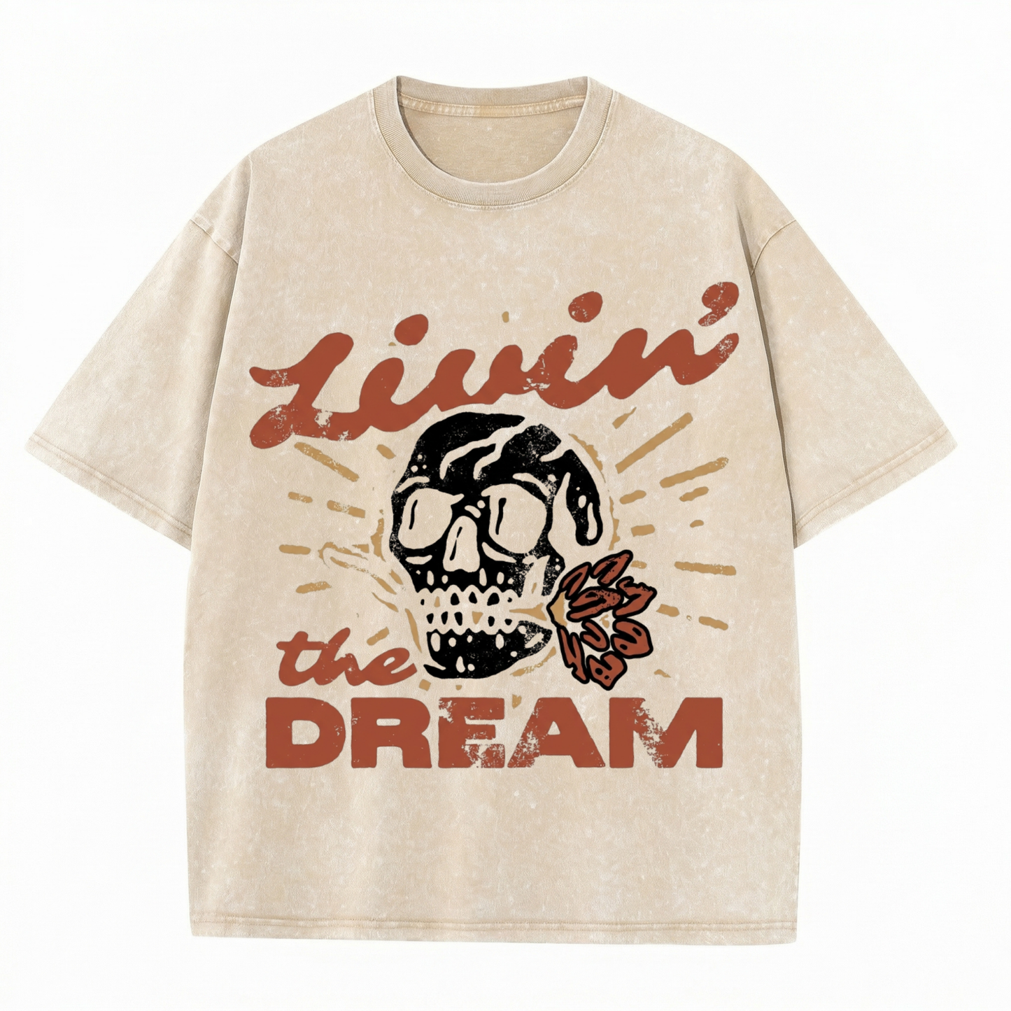 ChaoticClub Livin' the Dream Washed T- shirt
