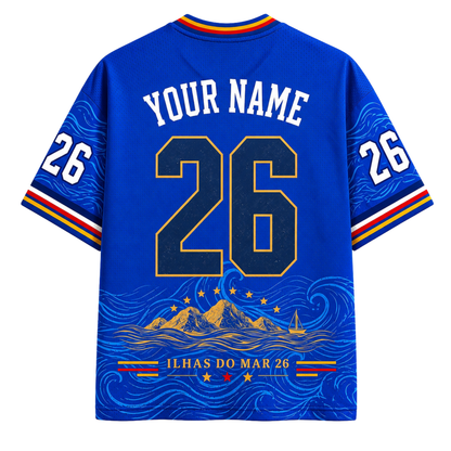 ChaoticClub Cape Verde Soccer Jersey Mesh Jersey