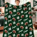 Chaotic Club Personalized Kids Sports Throw