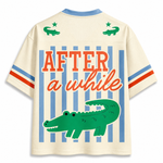 ChaoticClub Striped See Ya Later Mesh Jersey