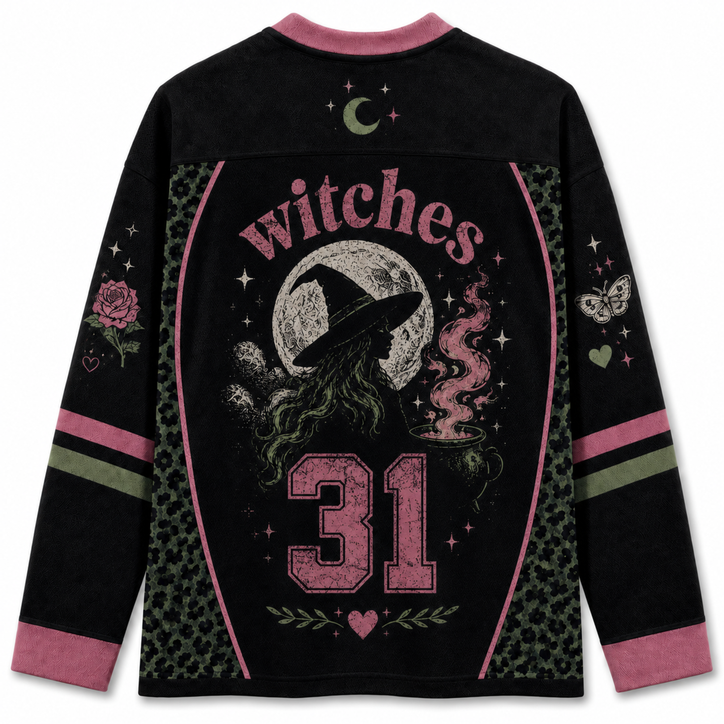 Chaotic Club Girls Will Be Girls Witchy Feminist Long Sleeve Jersey