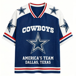 ChaoticClub Personalized Cowboys Dallas Mesh Jersey