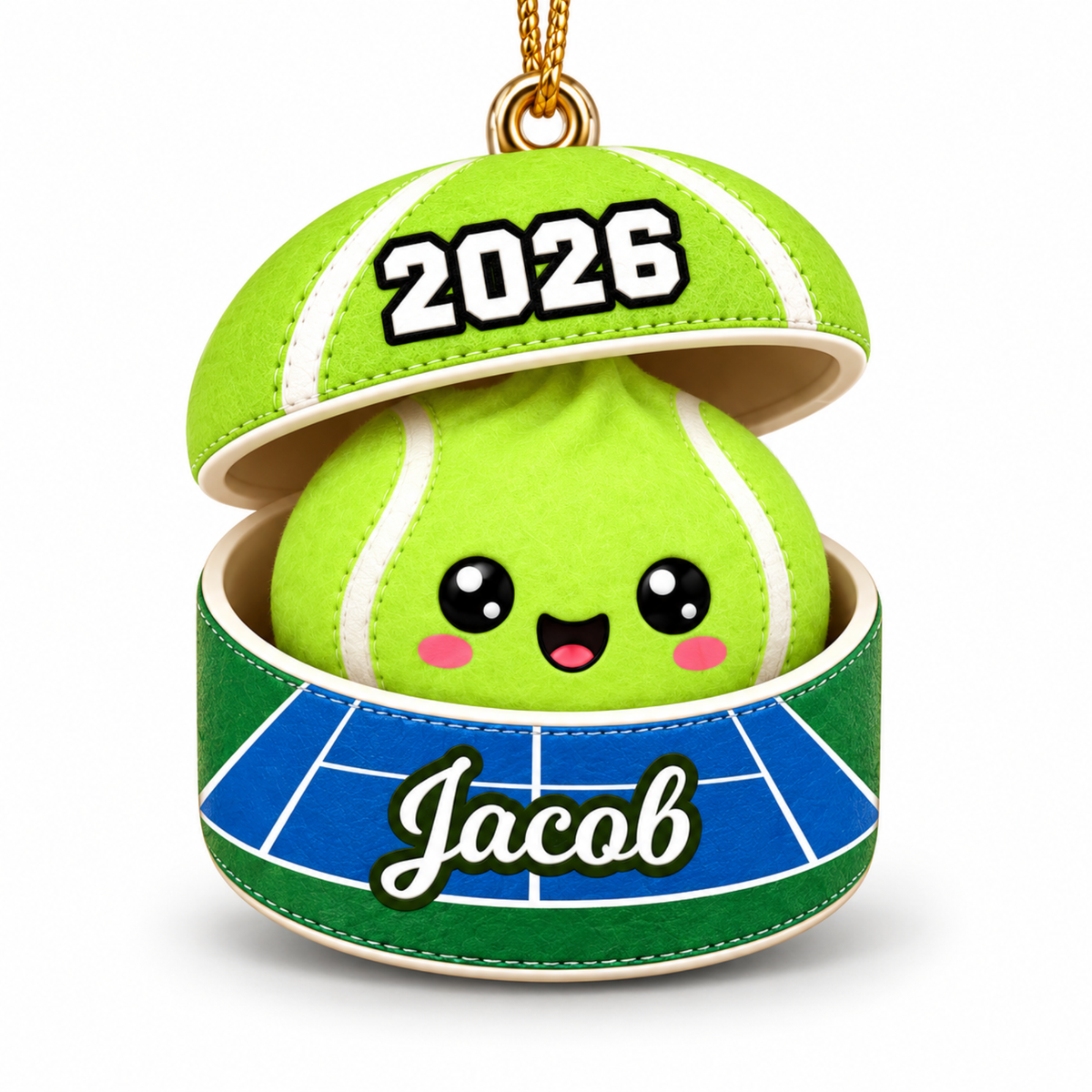Chaotic Club Custom Sports Dumpling Ornament