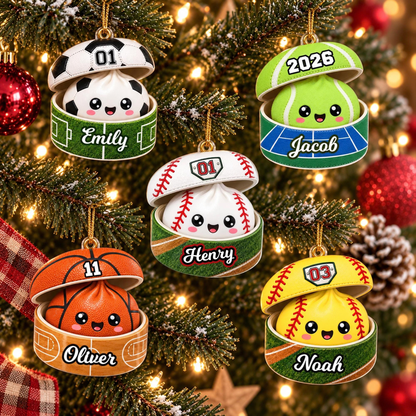 Chaotic Club Custom Sports Dumpling Ornament
