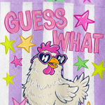ChaoticClub Guess What Chicken Butt Coquette Bow Mesh Jersey