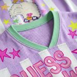 ChaoticClub Guess What Chicken Butt Coquette Bow Mesh Jersey