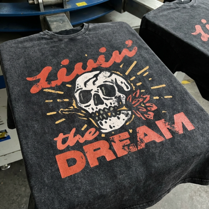 ChaoticClub Livin' the Dream Washed T- shirt