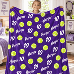 Chaotic Club Personalized Kids Sports Throw