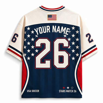 ChaoticClub American Stars Match 26 Personalized Mesh Jersey