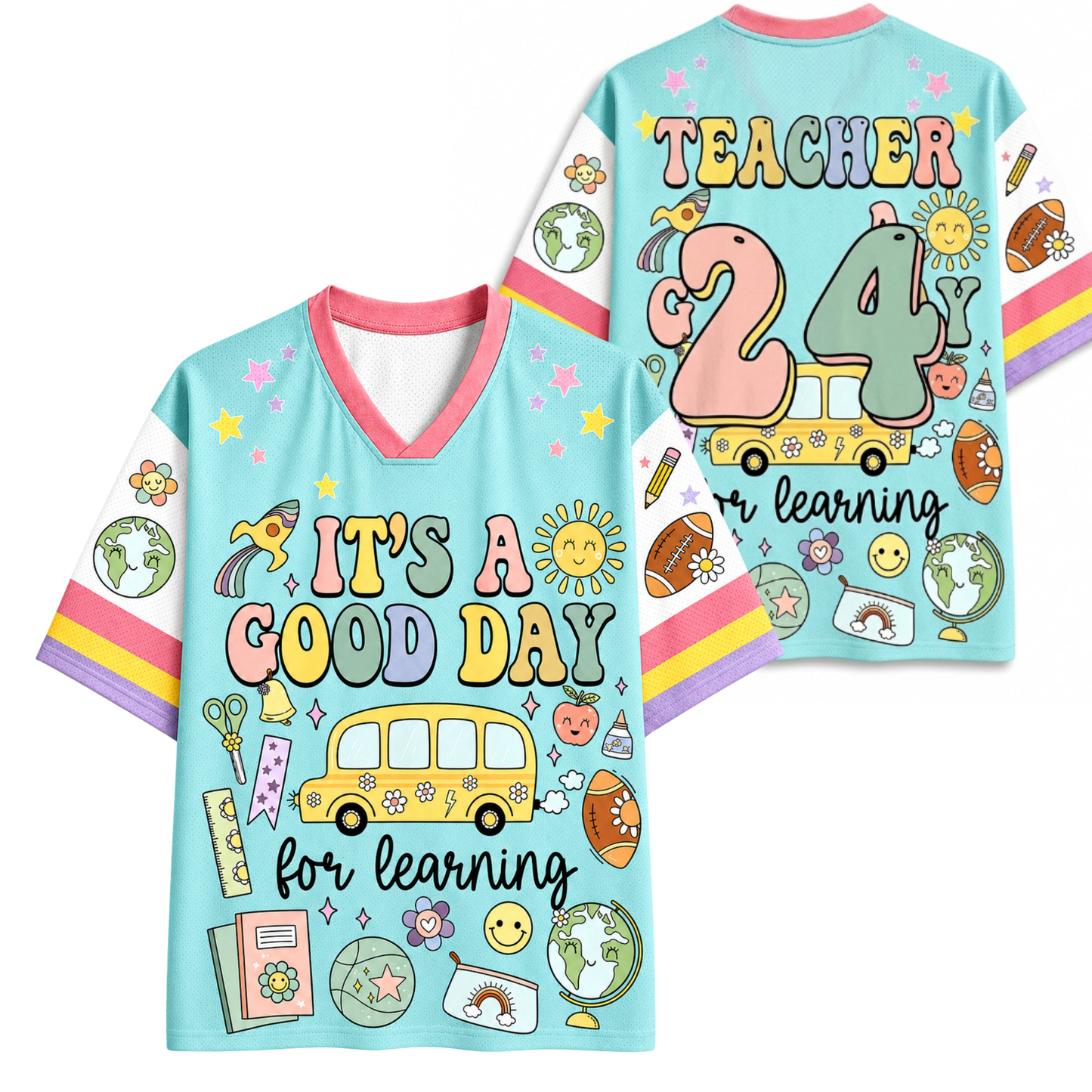 ChaoticClub It's A Good Day For Learning Mesh Jersey
