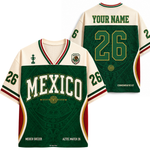ChaoticClub Mexico Aztec Match Personalized Mesh Jersey