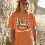 ChaoticClub Summer Vibes Raccoon Neon T-Shirt